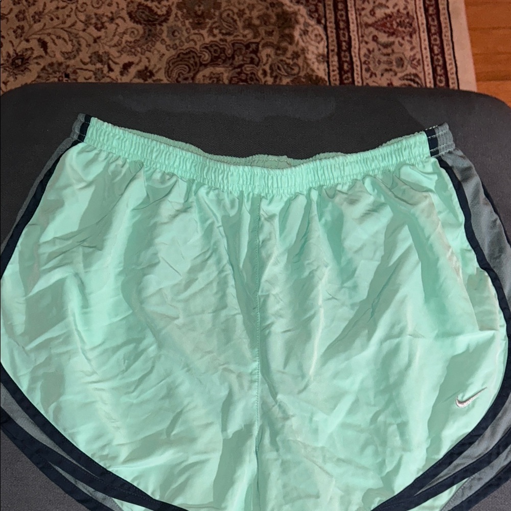 NWOT Nike Light Green Running Shorts